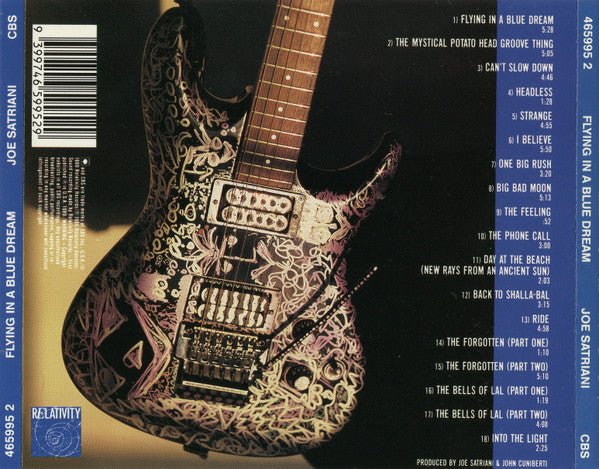 Joe Satriani : Flying In A Blue Dream (CD, Album)
