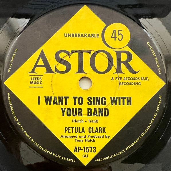 Petula Clark : I Want To Sing With Your Band (7", Single)