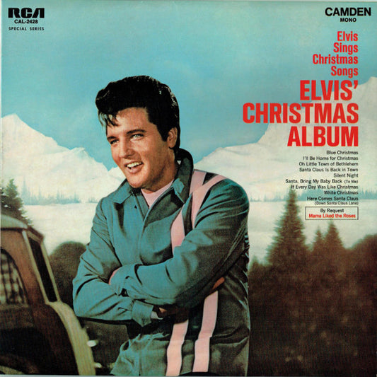 Elvis Presley : Elvis' Christmas Album (LP, Album, Mono)