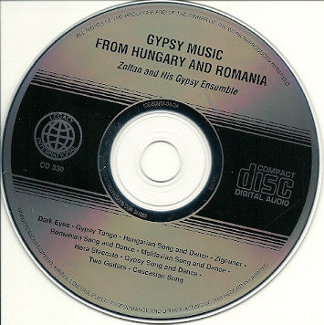 Zoltan And His Gypsy Ensemble : Gypsy Music From Hungary And Romania (CD, Album)