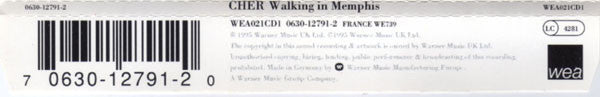 Cher : Walking In Memphis (CD, Single, CD1)