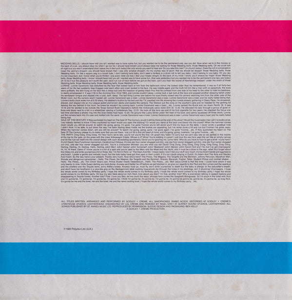 Godley & Creme : Ismism (LP, Album)