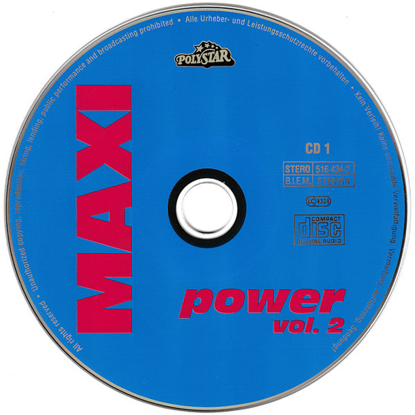 Various : Maxi Power Vol. 2 (2xCD, Comp)