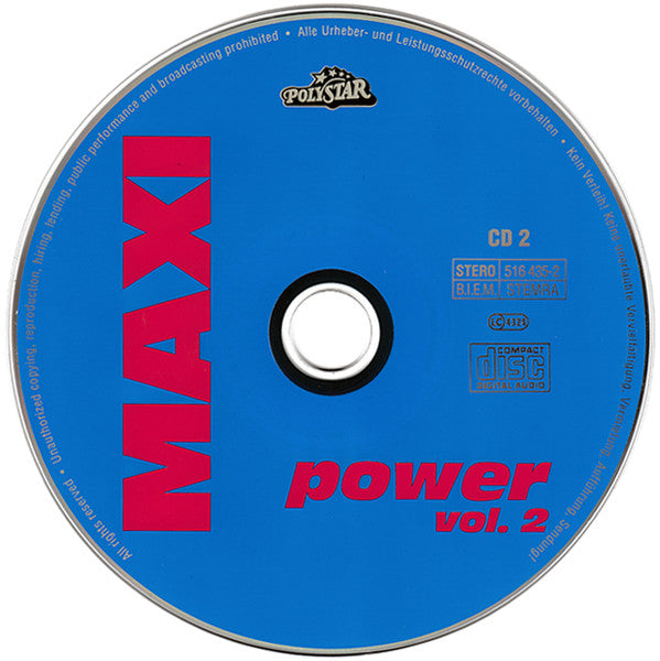 Various : Maxi Power Vol. 2 (2xCD, Comp)