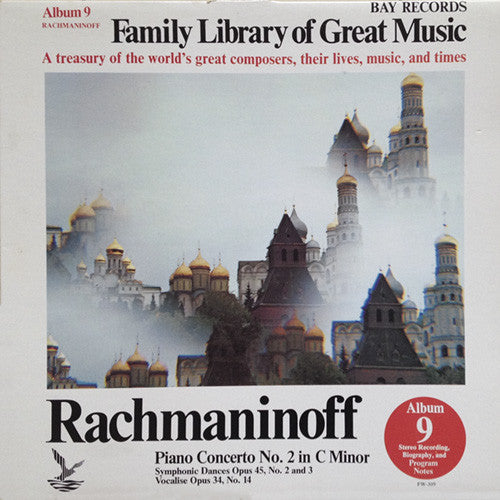 Rachmaninoff* : Piano Concerto No. 2 In C Minor, Symphonic Dances Opus 45, No. 2 And 3, Vocalise Opus 34, No. 14 (LP, Comp)