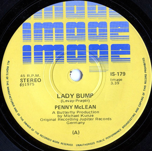 Penny McLean : Lady Bump (7", Single)