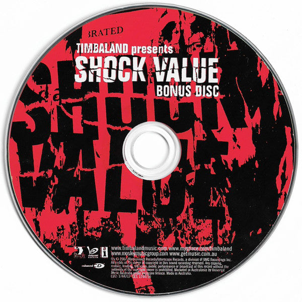 Timbaland : Shock Value (CD, Album + CD, Comp, Enh)