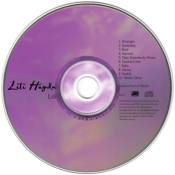 Lili Haydn : Lili (CD, Album)