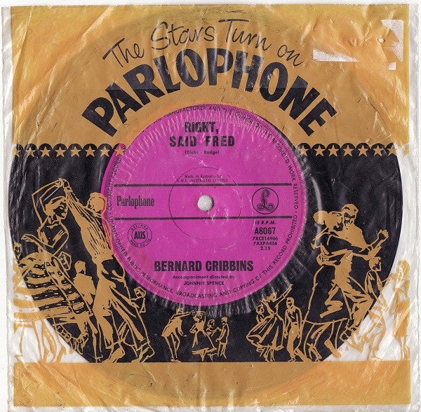 Bernard Cribbins : Right Said Fred (7", Single)