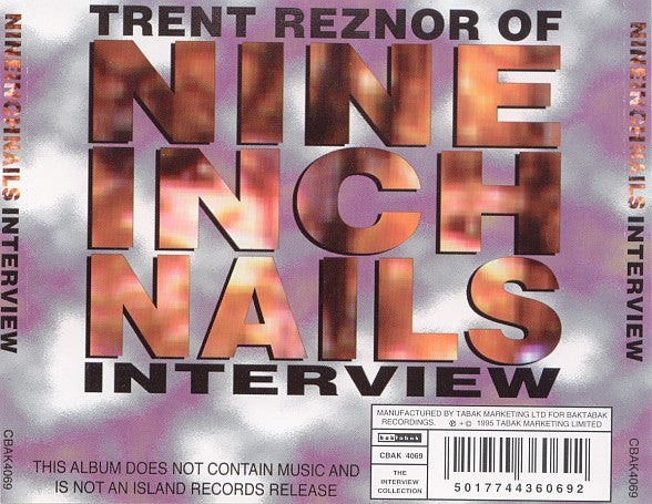Trent Reznor : Interview (CD, Album, Unofficial)