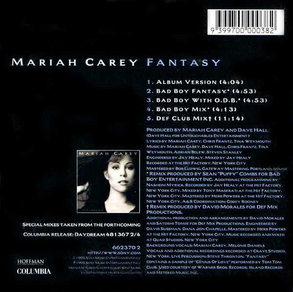 Mariah Carey : Fantasy (CD, Single, Car)