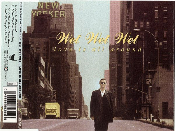 Wet Wet Wet : Love Is All Around (CD, Single)