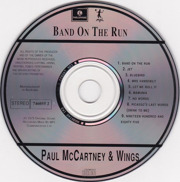 Wings (2) : Band On The Run (CD, Album, RE)