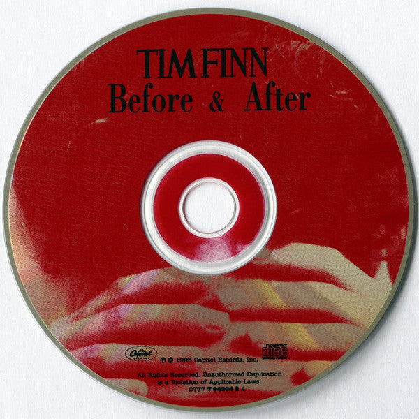 Tim Finn : Before & After (CD, Album)