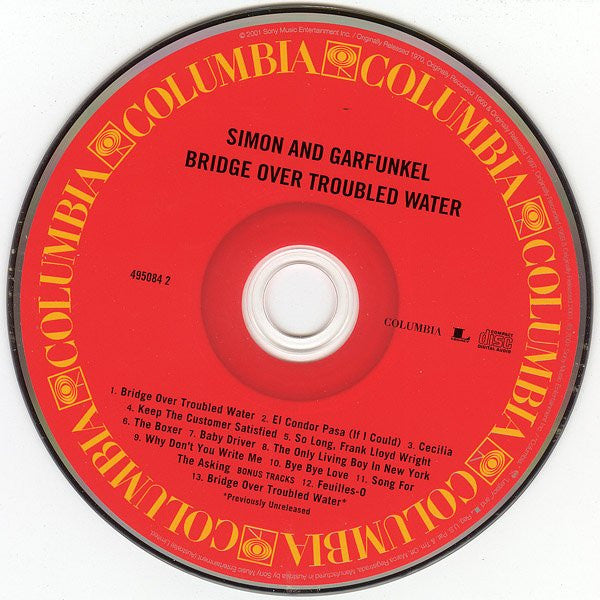 Simon & Garfunkel : Bridge Over Troubled Water (CD, Album, RE, RM)