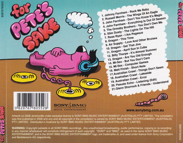 Various : For Pete's Sake (CD, Comp)