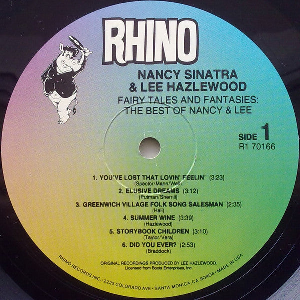 Nancy Sinatra & Lee Hazlewood : Fairy Tales & Fantasies: The Best Of Nancy & Lee (LP, Comp)