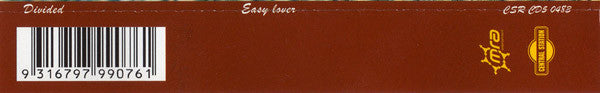 Divided : Easy Lover (CD, Single, Enh)