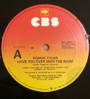 Bonnie Tyler : Have You Ever Seen The Rain ? (12", Sin)