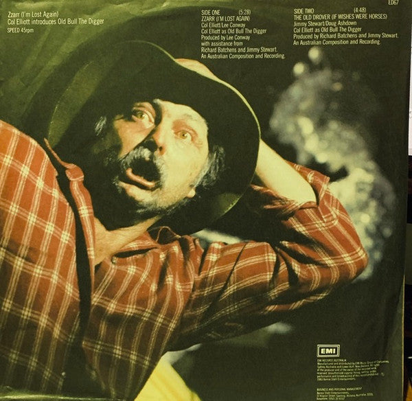 Col Elliot* : ZZAR I'm Lost Again (12", Single)
