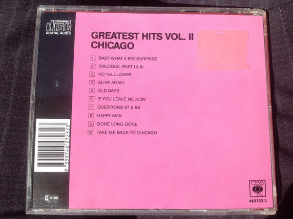 Chicago (2) : Greatest Hits, Volume II (CD, Comp)