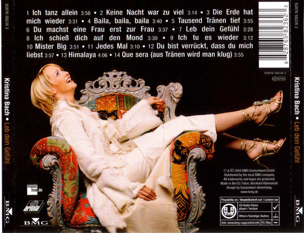 Kristina Bach : Leb Dein Gefühl (CD, Album)
