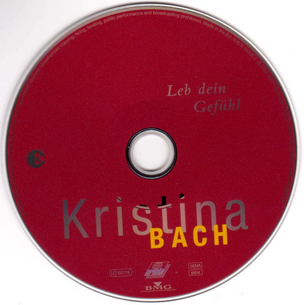 Kristina Bach : Leb Dein Gefühl (CD, Album)