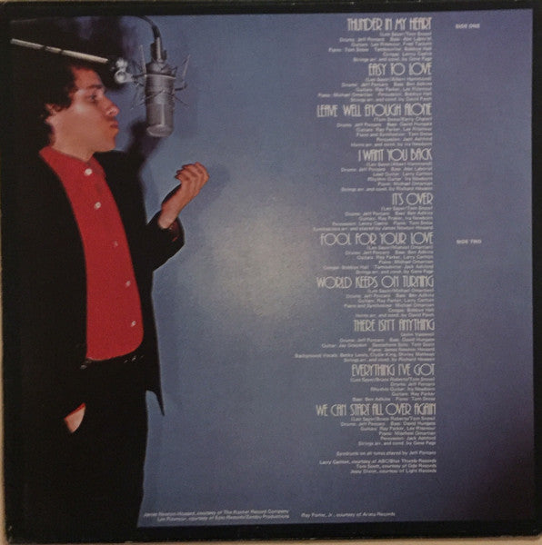 Leo Sayer : Thunder In My Heart (LP, Album)