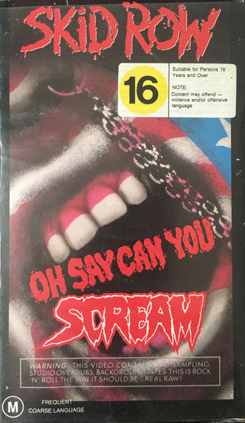 Skid Row : Oh Say Can You Scream (VHS)