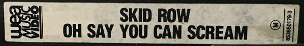 Skid Row : Oh Say Can You Scream (VHS)