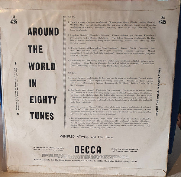 Winifred Atwell : Around The World In 80 Tunes (LP)