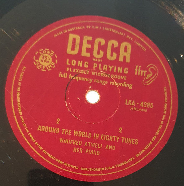 Winifred Atwell : Around The World In 80 Tunes (LP)