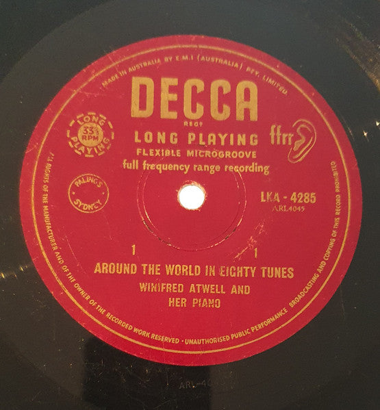 Winifred Atwell : Around The World In 80 Tunes (LP)