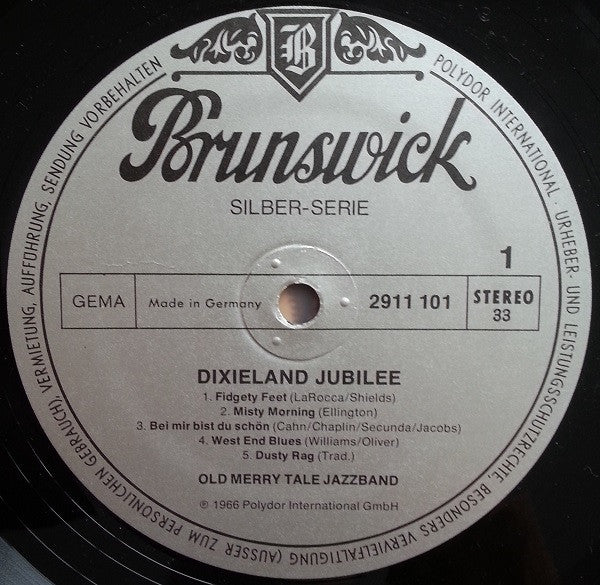 Old Merry Tale Jazz Band* : Dixieland Jubilee (LP, Album)