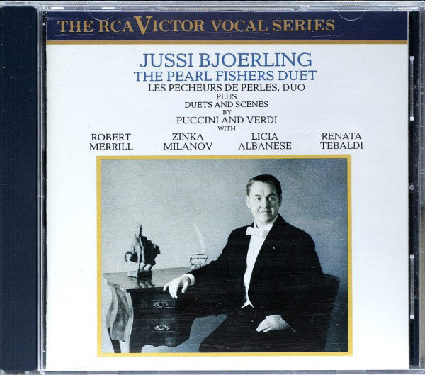 Jussi Bjoerling*, Robert Merrill, Zinka Milanov, Licia Albanese, Renata Tebaldi : The Pearl Fishers Duet (CD, Comp, RE, RM)