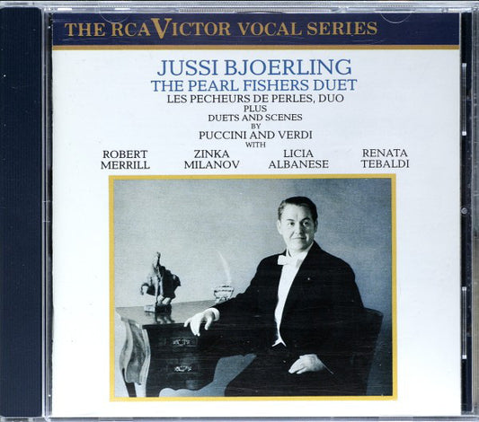 Jussi Bjoerling*, Robert Merrill, Zinka Milanov, Licia Albanese, Renata Tebaldi : The Pearl Fishers Duet (CD, Comp, RE, RM)