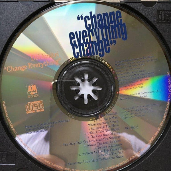 Del Amitri : Change Everything (CD, Album)