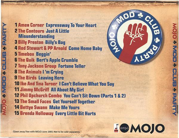Various : Mod Club Party (CD, Comp)