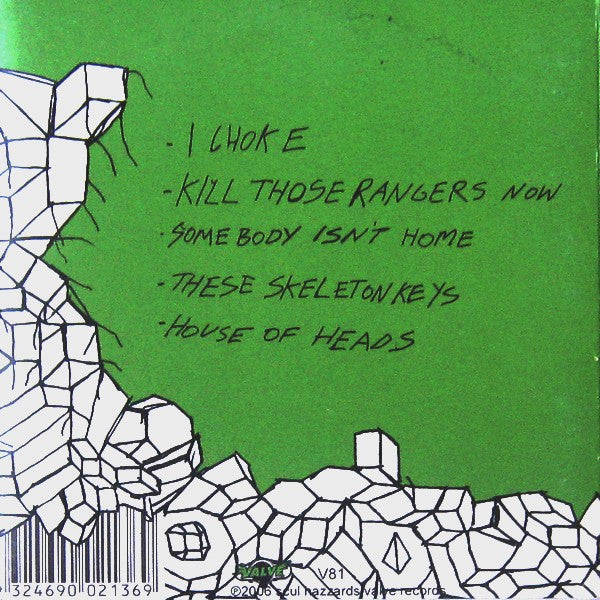 Scul Hazzards : House Of Heads (CD, EP)