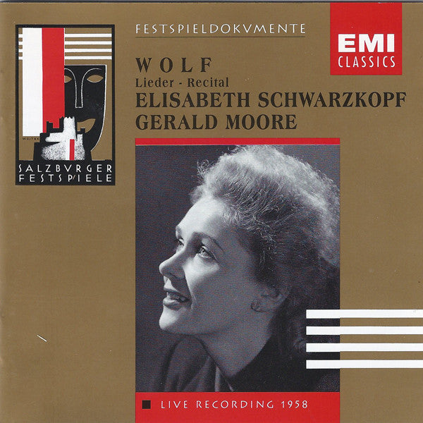 Wolf*, Elisabeth Schwarzkopf, Gerald Moore : Lieder - Recital (CD)