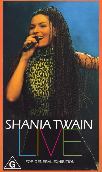 Shania Twain : Live (VHS)