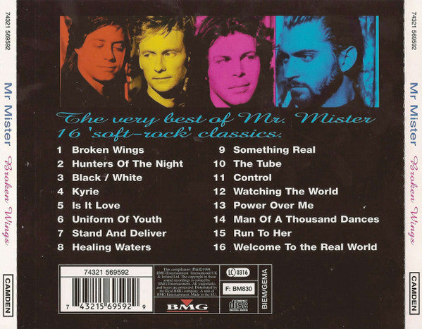 Mr. Mister : Broken Wings (CD, Comp)
