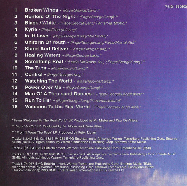 Mr. Mister : Broken Wings (CD, Comp)