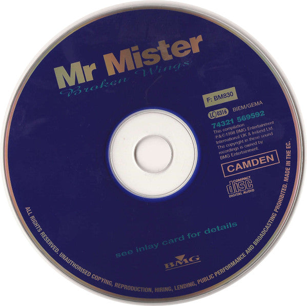 Mr. Mister : Broken Wings (CD, Comp)
