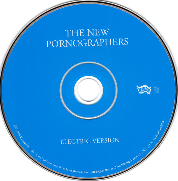 The New Pornographers : Electric Version (CD, Album)