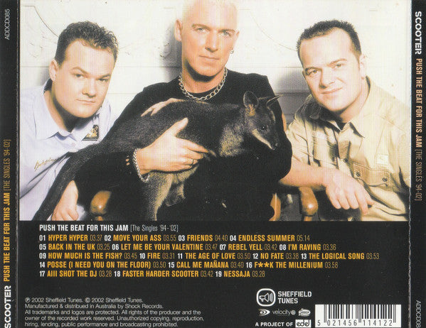 Scooter : Push The Beat For This Jam (The Singles '94-'02) (CD, Comp)