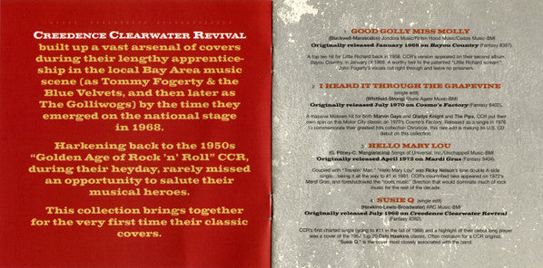 Creedence Clearwater Revival : Covers The Classics (CD, Comp)