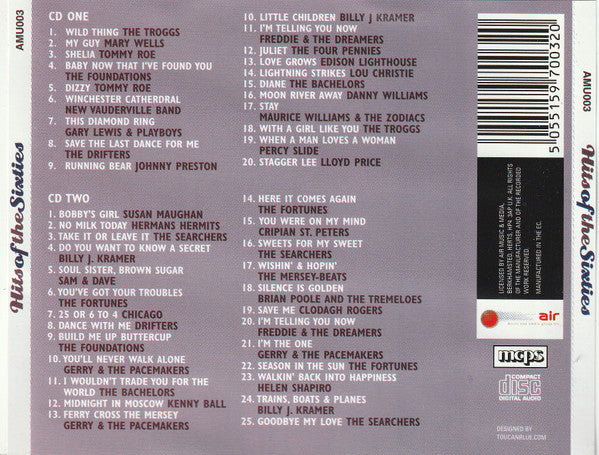 Various : Hits Of The Sixties (2xCD, Comp)