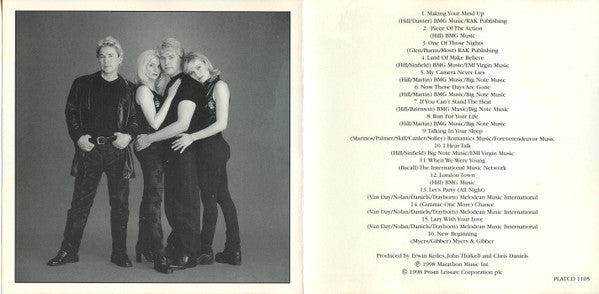 Bucks Fizz : The Greatest Hits Of Bucks Fizz (CD)