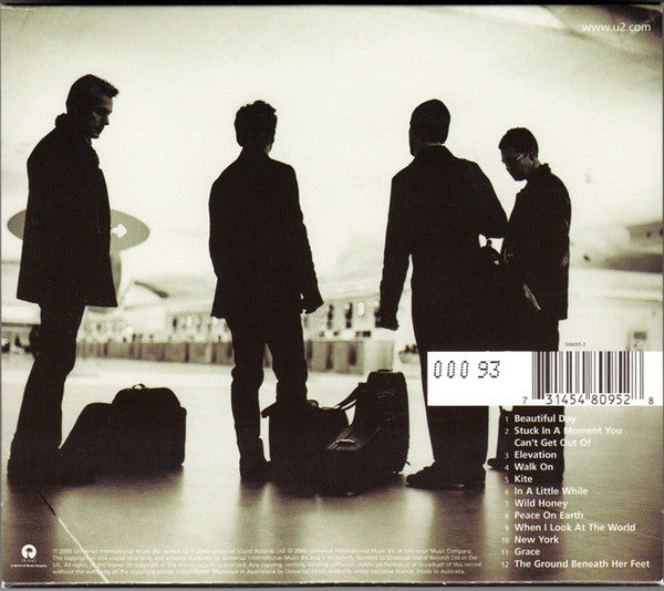 U2 : All That You Can't Leave Behind (CD, Album, Num)